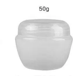 5 10 20 30gキノコ形の蝋燭の容器の空の油の瓶のプラスチック化粧品の梱包鍋瓶、顔のクリーム、アイシャドウ、