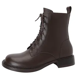 BOTAS AUTONO/WINTRO ESTILO DE VELHO CLÁSSICO OCIDENTAL ROUND CABELA CONFEITA CRUNTAS TRAPAÇÕES CASUAL FILURA FOLURAS