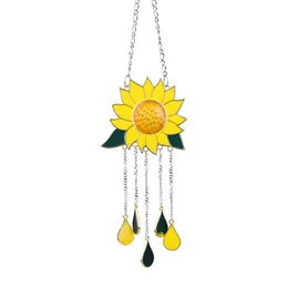 Sunflower Wind Chimes Party Supplies Creative Batman Garden Heminredning Vindar Chimesing Hänge 2 stilar Mode ZYY987