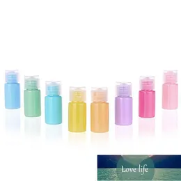 Butelki do przechowywania Słoiki 8PCS 10ml Macaron Color Refillable Kosmetyki Puste z Clear Flip Did Cena Fabryczna Ekspert Projekt Quality Najnowszy styl oryginalny status