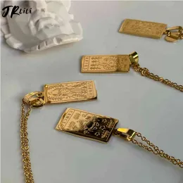 Designer halsband lyx smycken zodiac för kvinnor vintage rostfritt stål Taurus Aquarius aries Skytten Cancer Constellation tecken