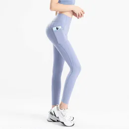 eşofman yoga kadın tozluk pantolon kızlar jogger spandex fitness spor koşu parlatılmış nakavt yan cep şeftali kalça sıkı capriskj84