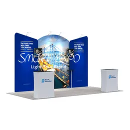 3x6 Event Booth Displaying Panels for Advertising Display with Frame Kits Custom Full Color Printed Graphics Carry Bag