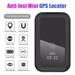 2021 Ny GF22 Bil GPS Tracker Anti-Lost Alarm Stark Magnetisk Liten Plats Spårningsenhet Locator för Motorcycle Truck Recording