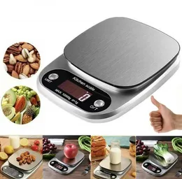 3 kg / 5kg / 10kg LCD Portable Mini Electronic Digital Scales Pocket Fodral Postal Kök Smycken Vikt Tea Bakningsskala Hushåll SN2960