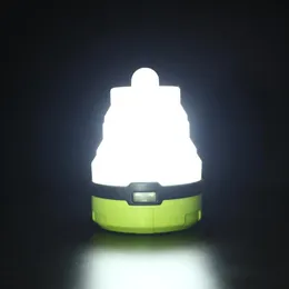 Odkryty Przenośne latarki Energii słonecznej Żel krzemionkowy LED Lampy kempingowe Chowane Wielofunkcyjne Namiot Lampa USB Light DT-7107A