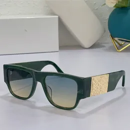 Mens solglasögon klassisk strand semester kör utomhus topp varumärke glasögon grön ram UV 400 lins storlek 56-21-145 Designer hög kvalitet med originallåda