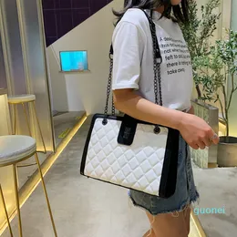 Kadın deri çantalar Vintage kadın omuz bayanlar tasarımcı büyük Tote kız için Crossbody çanta siyah çanta bolso mujer 2022