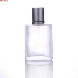 Bottiglie di profumo vuote in vetro da 50 ml Atomizzatore Flacone spray ricaricabile Profumo quadrato Consegna veloce