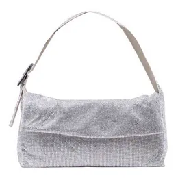 バッグトート女性デザイナーハンドバッグショルダーバッグガールショッパー財布ファッションソフトレザーラインストーン光沢のあるサッチェルアンダーアーム1222