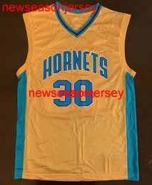 Camisa de basquete 100% costurada David West Rookie, masculino, feminino, juvenil, com número personalizado e nome XS-6XL