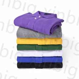 Projekt Mężczyzna Koszula Mężczyźni Długie Rękaw Koszulki Polo Hip-Hop Ubrania Neck Button Spring and Winter Casual Solid Color Cotton Top