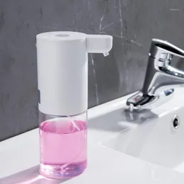 Liquid Soap Dispenser Automatic Rechargeable Foam Bottles Plastic Portable Seifenspender Bathroom Accessories DF50BX