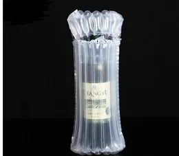 2021 DHL & SF EXPRESS 32*8cm Air Dunnage Bag Air Filled Protective Wine bottle Wrap Inflatable Air Cushion Column Wrap Bags with a free