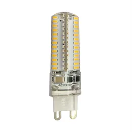 5PCS G9 LED-lampa Varm / Naturligt / kallt Vit Mini LED-lampor 104LED 3014SMD AC220V / AC110V ljuskrona Ljus Byt halogenlampor