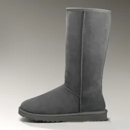 Black WGG Australia Boots Luxury Designer Women Slippers Классические высокие каштановые каштаны Bailey Bowley Leather Leath
