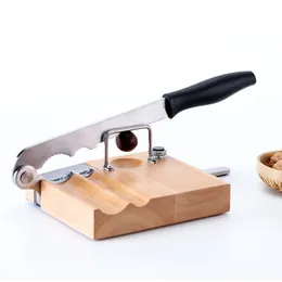 Processadores de alimentos Novo profissional / Atualizado Macadâmia Nutro Abertura de Abertura Manual de Artefato Nozes Nutcracker Pecan Tongs Walnutt Cracker abridor ferramenta