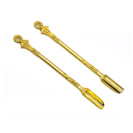 ذهبية اللون p9 dabber أدوات للجفاف عشبة vape القلم المعادن اختيار الملحقات 85 ملليمتر الشمع البورز التبغ الأنابيب دينا كيت pk titanium أداة