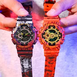 Basid Men's Sports Watch防水トップブランドLuxury Wristwatchesギフトデジタル時計ショック紳士ファッション210728180Z