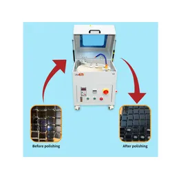 Grinding And Polishing Machine For Touch Screen Phone Scratch Remover Cellphone Refurbishment 4 Working Station