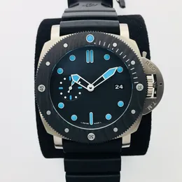 Vs PAM000799 47 mm zegarek na rękę Mężczyźni Rotacja włókna węglowego Super Luminous Watches P9010 Automatyczny ruch maszynowy Watch00
