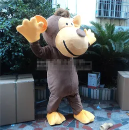 vendita calda Il costume di carnevale operato della mascotte di  progettazione personalizzata del costume della mascotte della scimmia di  alta qualità