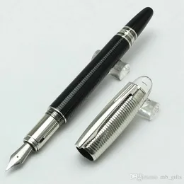 Top Quality MT 14k 4810 Fountain Pen Crystal Top Fashion Classique Matel Circle with Serial Numer Ink Pens New