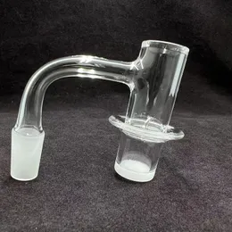 New Beracky Full Weld Smoking Beveled Edge Faceted Quartz Banger 2.5mm Wall 20mmOD Seamless Welded Nails For Glass Water Bongs Dab Rigs