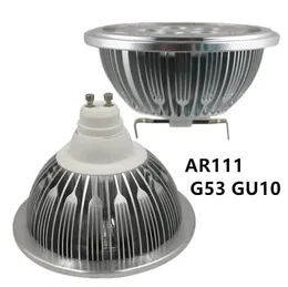 AC85-265V G53 GU10 AR111 9W 12W LEDダウンライトLEDSスポットライト、990LM 9 * 1W 12 * 1W LED電球ランプライト2年保証