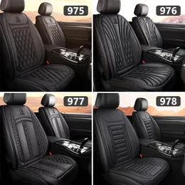 Karcle Heated Cushion Car Seat Cover 12V Heating Protector Heater Warmer In Salon Chair Covers