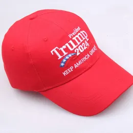 Donald Trump 2024野球キャップはアメリカ大米大統領選挙キャップ調整可能な屋外スポーツトランプ帽子CYZ3150