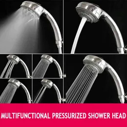 SHAI 7 Function Shower Head Multifunction Adjustable Increase Pressure Shower Head Water Saving Spa shower head H1209