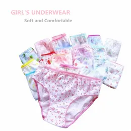 20pcs/Lot 100% Cotton Panties Girls Kids Short Briefs Children Underwear Child Shorts Underpants Girls Gifts Suit 1-12years 211122