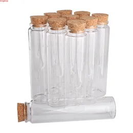 12 pieces 240ml(8OZ) 47*180*32mm Glass Bottles with Cork Stopper Spice Candy Bottle Jars Container Wedding Faroursgoods