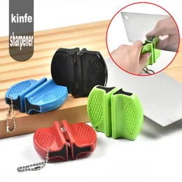 Mini Hard Tungsten Steel Knife Sharpener Portable Butterfly Type Whetstone Sharpeners Household Grindstone Fast Sharpening Stone JY0003