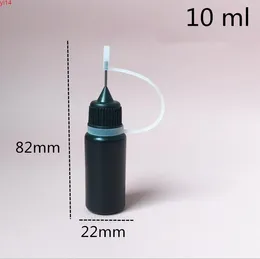 10 pz 30 ml bottiglie di plastica nera olio essenziale e integratore di fragranze contenitore per imballaggio piccolo foro riempimentobuona quantità