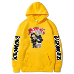 新しいBackwoods Men's and Printed Pulloverパーカースポーツウェア韓国スタイルの衣類H0831のカジュアルな楽しみ