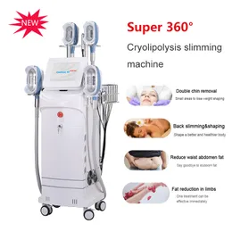 Profession CryOlipolysy Slimming Cryo Machine 4 Handtag Fettreduktion Förlora vikt 10 i 1 Laser Lipo Cavitation Liposuction Celluliter Avlägsnandeanordning