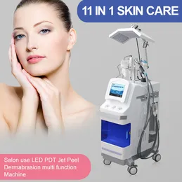 attrezzatura di bellezza multifunzionale 9 in 1 acqua diamante dermoabrasione ringiovanimento della pelle skinscrubber pulizia profonda ossigeno macchina per la bellezza del viso h600pro spary gun