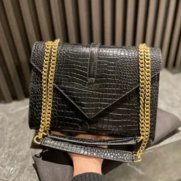 Luxury Designers wallets messenger 2021 lady fashion bags Alligator walletssatchel handbag business shoulder bag women casual hasp clutch saddle cross body tote