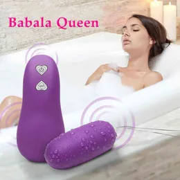 Uova Multi velocità Salto vibratore Vibrazione Amore Wireless Remote Stimolazione del clitoride anale Giocattoli del sesso per le donne Prodotti per adulti 1124