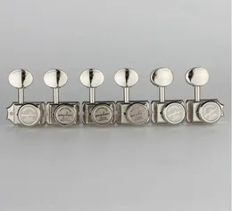 Vintage Nikl / Chrome Lock Tuners String Tuners Gitara Elektryczna Głowice Tunery Do St TL Tuning Pegs