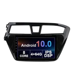Автомобиль DVD Стерео Android Даубильная панель Мультимедийный плеер с GPS для Hyundai I20 2015-2018 Встроенный в Carplay Поддержка TPMS Задняя камера