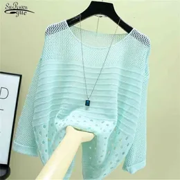 Canotta lavorata a maglia in seta di ghiaccio primaverile ed estiva Top Camicia bianca Scava fuori il fondo sottile Sling Streetwear Abbigliamento donna 13686 210521