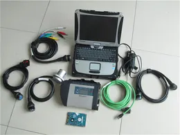 MB Star SD Connect C4 Diagnozę z 320 GB HDD Pełny zestaw z laptopa CF19 ekran dotykowy na narzędzie diagnostyczne benz