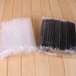 Drinking Straws 100 Pieces Of 7.5-inch Large Milkshake Straw Bubble Boba Milk Tea Plastic Thick Smoothie Cold Drink Bar Accessories