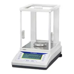 الرصيد التحليلي الرقمي، 1 ملغ مقياس إلكتروني دقيق للمختبر / الصيدلة / متجر مجوهرات / مصنع كيميائي 0.001G مقياس الوزن مجانا H1229