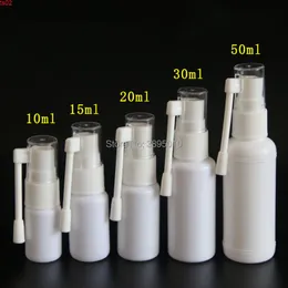 15ML 20ML 30ML 50ML السفر البلاستيك الأبيض الصحة الأنف الحلق غرامة ضباب مضخة رش زجاجة f983goods