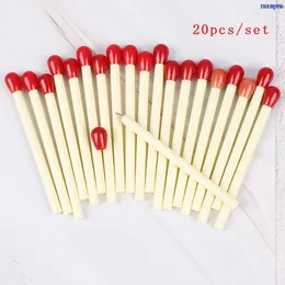 Ballpoint Pens 20pcs/Set Education Satchstick Pen Joke School Supplies Match Stactory Student