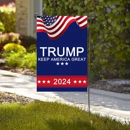 Trump 2024 Flag Make America Great Again Republican USA FLAGS Anti Biden Never Americas President Garden Campaign Banner Party Suppletes2i52501